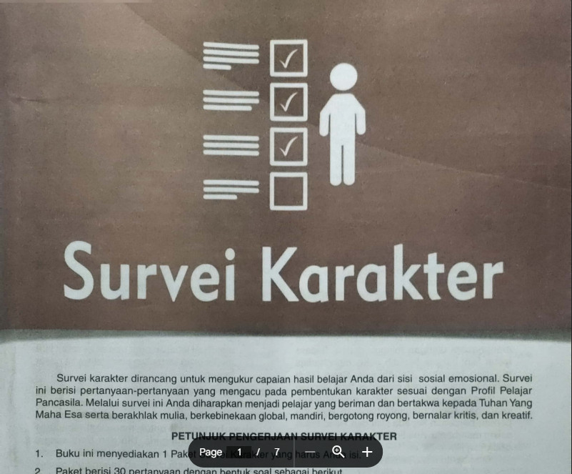 Survei Karakter